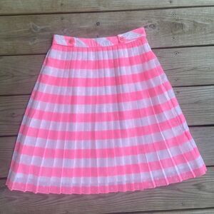 Lilly Pulitzer Virginia Striped Skirt Pink Size 0